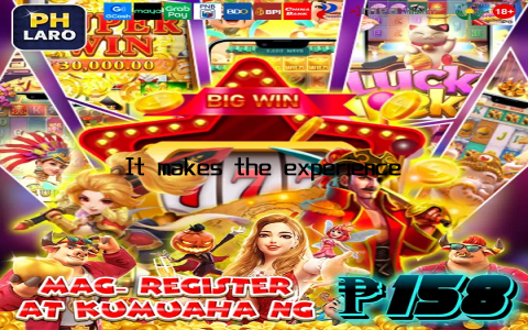 It makes the experience so much more fun and social